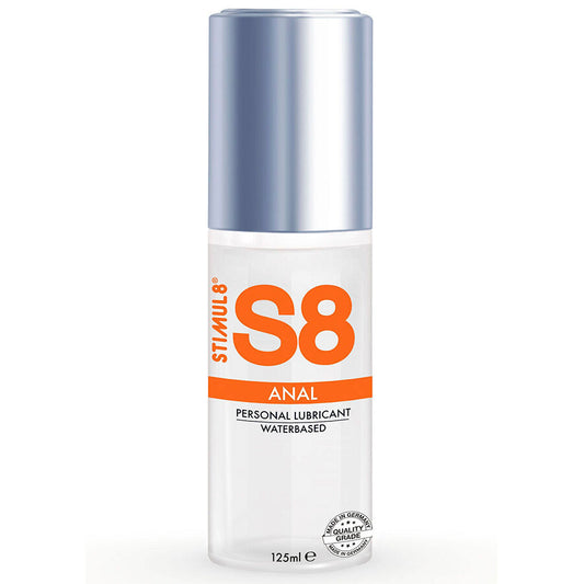 STIMUL8 - S8 LUBRIFICANTE ANALE 125 ML - STIMUL8 | Lingerie Harness Boutique