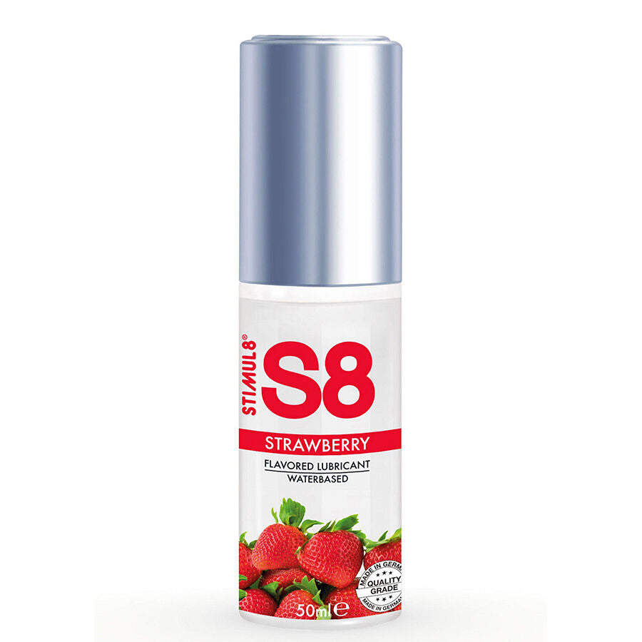 STIMUL8 - S8 LUBRIFICANTE ALLA FRAGOLA 50 ML - STIMUL8 | Lingerie Harness Boutique