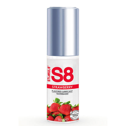 STIMUL8 - S8 LUBRIFICANTE ALLA FRAGOLA 50 ML - STIMUL8 | Lingerie Harness Boutique