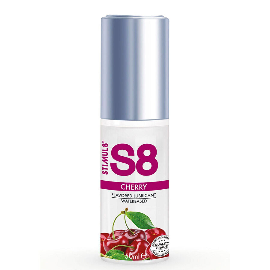 STIMUL8 - S8 LUBRIFICANTE ALLA CILIEGIA 50 ML - STIMUL8 | Lingerie Harness Boutique