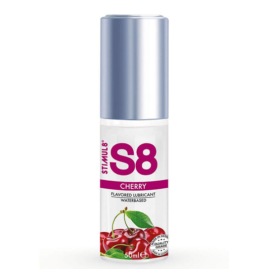 STIMUL8 - S8 LUBRIFICANTE ALLA CILIEGIA 50 ML - STIMUL8 | Lingerie Harness Boutique