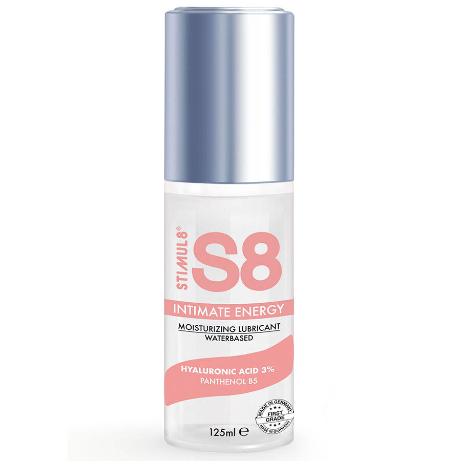 STIMUL8 - S8 INTIMATE ENERGY LUBRIFICANTE ALL'IALURONIO 125 ML - STIMUL8 | Lingerie Harness Boutique
