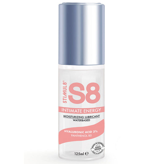 STIMUL8 - S8 INTIMATE ENERGY LUBRIFICANTE ALL'IALURONIO 125 ML - STIMUL8 | Lingerie Harness Boutique