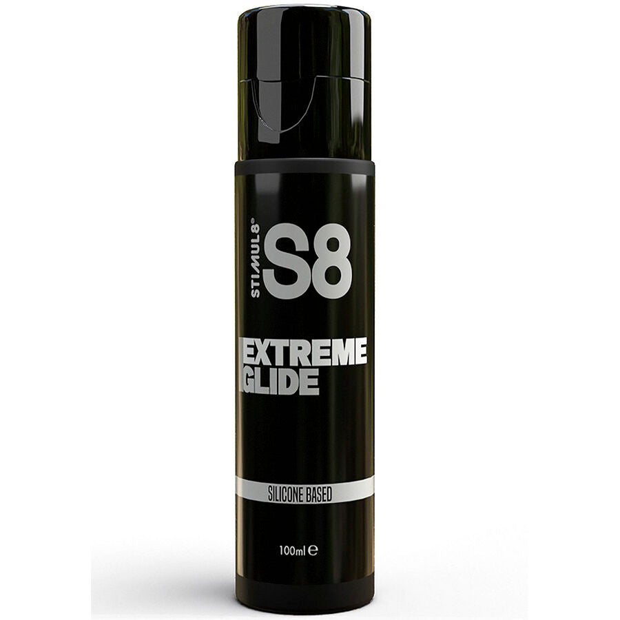 STIMUL8 - S8 EXTREME GLIDE SILICONE 100 ML - STIMUL8 | Lingerie Harness Boutique