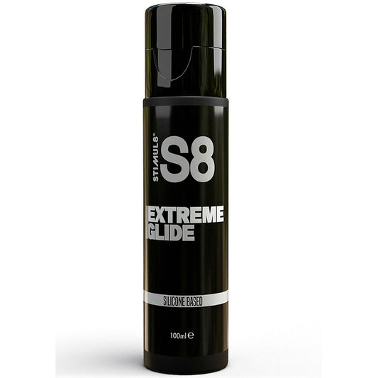 STIMUL8 - S8 EXTREME GLIDE SILICONE 100 ML - STIMUL8 | Lingerie Harness Boutique