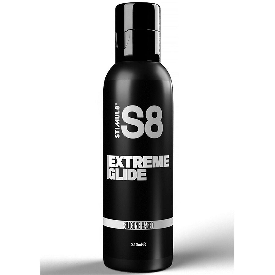 STIMUL8 - S8 EXTREME GLIDE SILICONE 250 ML - STIMUL8 | Lingerie Harness Boutique