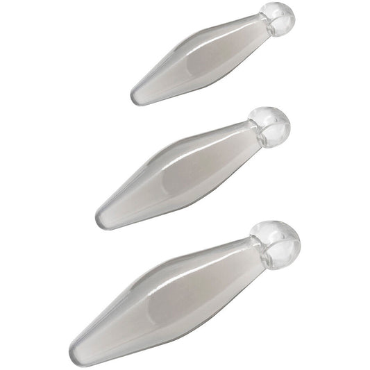 TOYJOY - GIOCO ANALE FINGER RIMMER 3 PEZZI TRASPARENTE - TOYJOY | Lingerie Harness Boutique