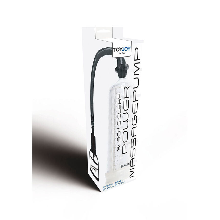 TOYJOY - POMPA PER MASSAGGI POTENTE CON MANICOTTO TRASPARENTE - TOYJOY | Lingerie Harness Boutique