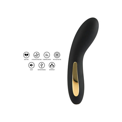 TOYJOY - VIBRATORE NERO LUMINATO - TOYJOY | Lingerie Harness Boutique