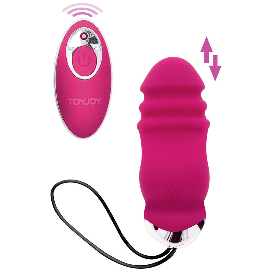 TOYJOY - VIBRATORE FUCSIA HAPPINESS SUNN SIDE UP AND DOWN CON TELECOMANDO - TOYJOY | Lingerie Harness Boutique