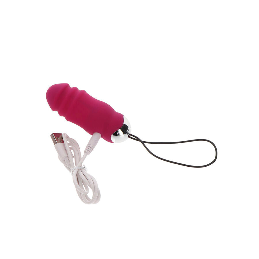 TOYJOY - VIBRATORE FUCSIA HAPPINESS SUNN SIDE UP AND DOWN CON TELECOMANDO - TOYJOY | Lingerie Harness Boutique