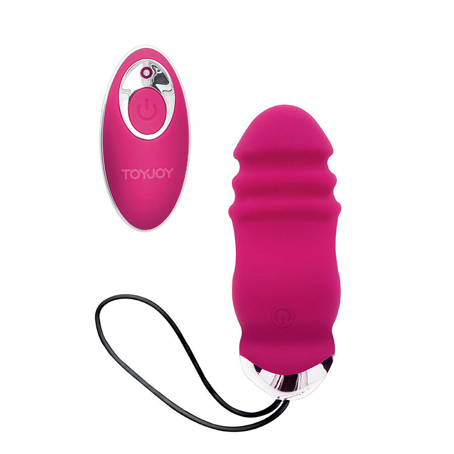 TOYJOY - VIBRATORE FUCSIA HAPPINESS SUNN SIDE UP AND DOWN CON TELECOMANDO - TOYJOY | Lingerie Harness Boutique