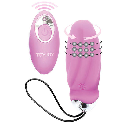 TOYJOY - VIBRATORE ROSA CON TELECOMANDO PER LA FELICITÀ CHE MI FAI CREPUSCOLARE - TOYJOY | Lingerie Harness Boutique