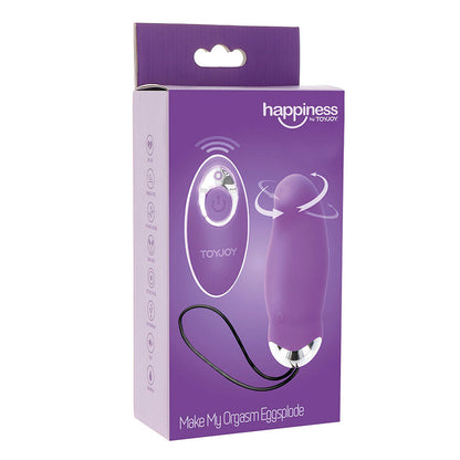 TOYJOY - FELICITÀ IL MIO ORGASMO EGGSPLODE VIBRATORE VIOLA TELECOMANDO - TOYJOY | Lingerie Harness Boutique