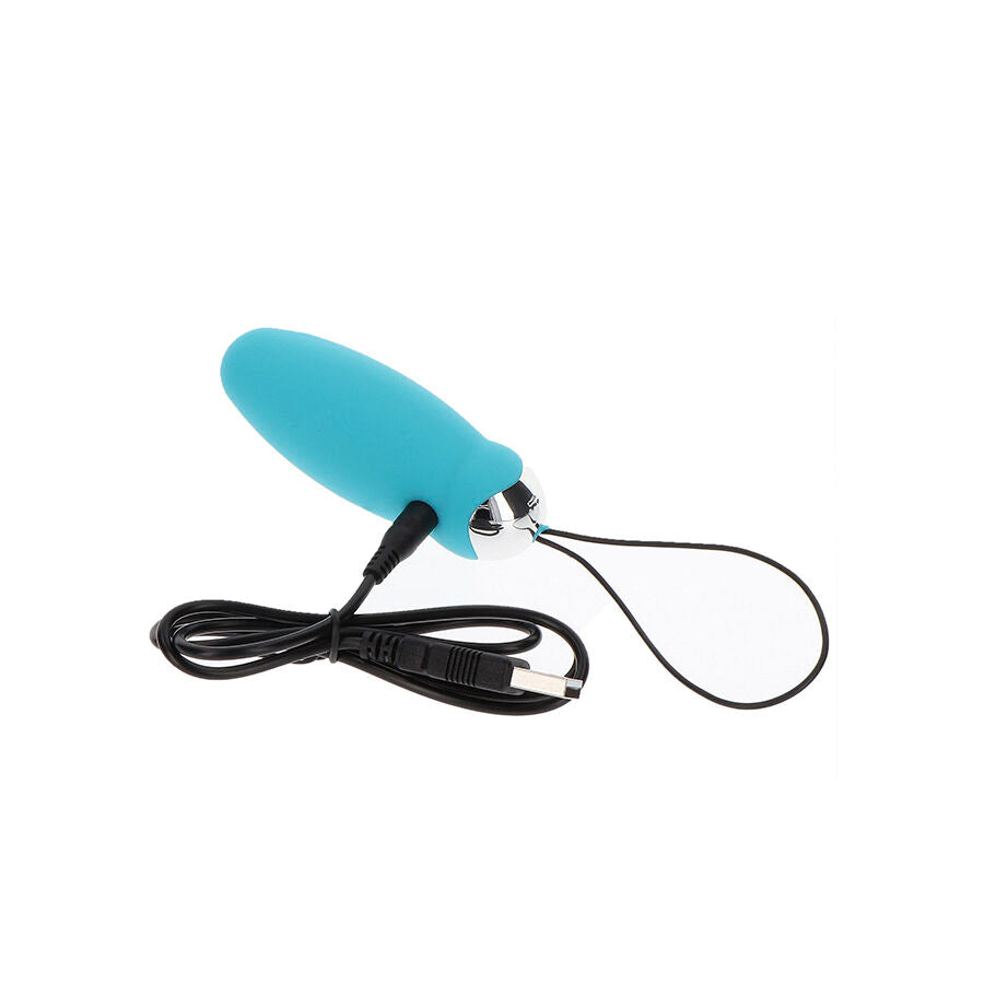 TOYJOY - VIBRATORE HAPPINESS SONO COSÌ EGGCITED CON TELECOMANDO BLU - TOYJOY | Lingerie Harness Boutique