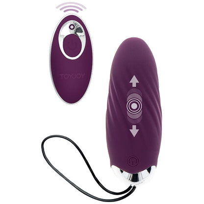 TOYJOY - FELICITÀ KNOCK KNOCK EGGSTAVAGANT VIBRATORE TELECOMANDO VIOLA - TOYJOY | Lingerie Harness Boutique