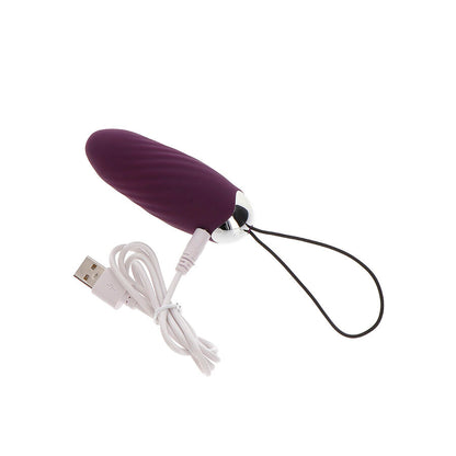 TOYJOY - FELICITÀ KNOCK KNOCK EGGSTAVAGANT VIBRATORE TELECOMANDO VIOLA - TOYJOY | Lingerie Harness Boutique