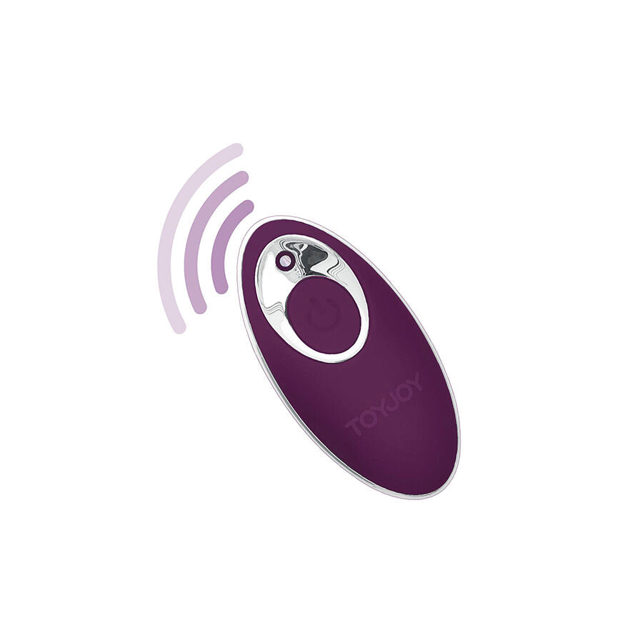 TOYJOY - FELICITÀ KNOCK KNOCK EGGSTAVAGANT VIBRATORE TELECOMANDO VIOLA - TOYJOY | Lingerie Harness Boutique