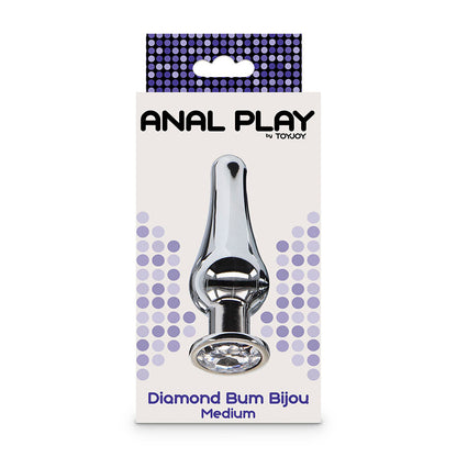 TOYJOY - ANAL PLAY DIAMOND BUM BIJOU PLUG ANALE MEDIO - TOYJOY | Lingerie Harness Boutique