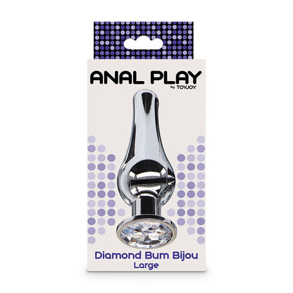 TOYJOY - ANAL PLAY DIAMANTE BUM BIJOU GRANDE PLUG ANALE - TOYJOY | Lingerie Harness Boutique