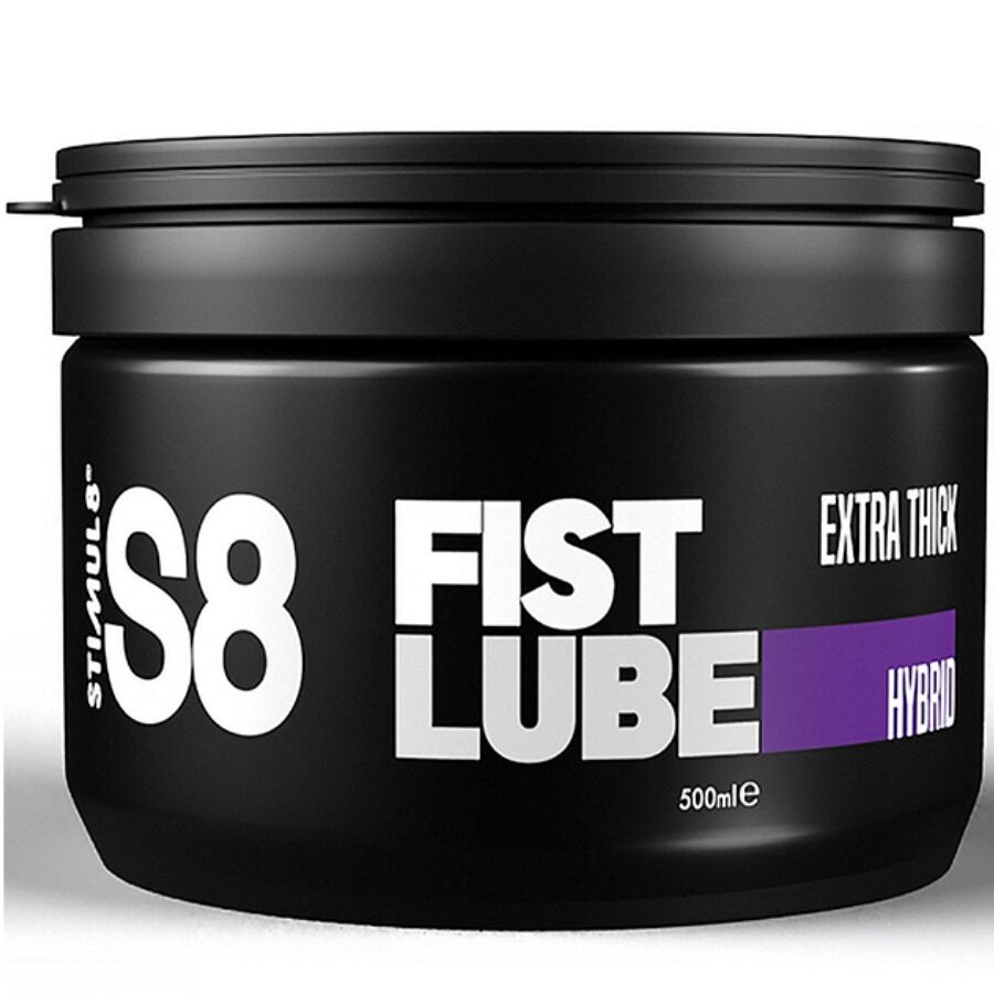STIMUL8 - S8 LUBRIFICANTE PER MANOPOLE IBRIDE EXTRA SPESSE 500 ML - STIMUL8 | Lingerie Harness Boutique
