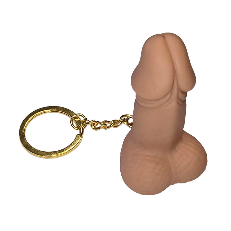 DIABLO PICANTE - PORTACHIAVI FISCHIO A FORMA DI PENE COLOR CARNE - DIABLO PICANTE | Lingerie Harness Boutique