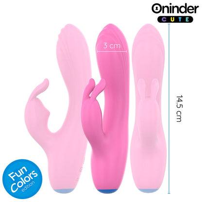 ONINDER CUTE - VIBRATORE CONIGLIETTO D'AMORE PER PUNTO G E CLITORIDE - APP GRATUITA IN TUTTO IL MONDO - ONINDER CUTE | Lingerie Harness Boutique