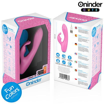 ONINDER CUTE - VIBRATORE CONIGLIETTO D'AMORE PER PUNTO G E CLITORIDE - APP GRATUITA IN TUTTO IL MONDO - ONINDER CUTE | Lingerie Harness Boutique