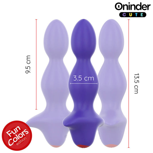 ONINDER CUTE - DILATATORE ANALE VIBRANTE LOVE BUTT - APP GRATUITA IN TUTTO IL MONDO - ONINDER CUTE | Lingerie Harness Boutique