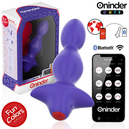 ONINDER CUTE - DILATATORE ANALE VIBRANTE LOVE BUTT - APP GRATUITA IN TUTTO IL MONDO - ONINDER CUTE | Lingerie Harness Boutique
