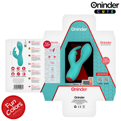 ONINDER CUTE - VIBRATORE CLITORIDEO PUNTO G LOVE BUNNY - APP GRATUITA IN TUTTO IL MONDO - ONINDER CUTE | Lingerie Harness Boutique