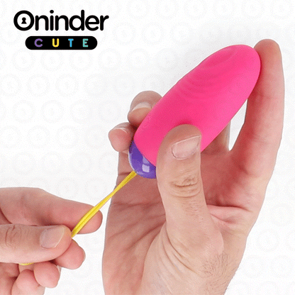 ONINDER CUTE - UOVO IN SILICONE CON VIBRO-ONDA E PIACERE - APP GRATUITA IN TUTTO IL MONDO - ONINDER CUTE | Lingerie Harness Boutique