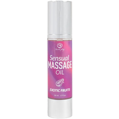 SECRETPLAY - OLIO DA MASSAGGIO AI FRUTTI ESOTICI - SECRETPLAY COSMETIC | Lingerie Harness Boutique