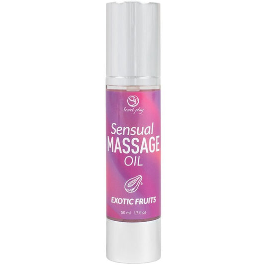 SECRETPLAY - OLIO DA MASSAGGIO AI FRUTTI ESOTICI - SECRETPLAY COSMETIC | Lingerie Harness Boutique