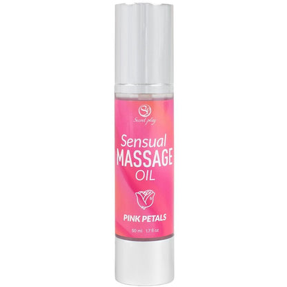 SECRETPLAY - OLIO PER MASSAGGI AI PETALI ROSA - SECRETPLAY COSMETIC | Lingerie Harness Boutique