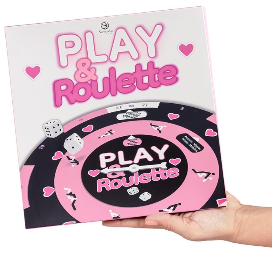 SECRETPLAY - GIOCO DI DADI E ROULETTE (ES/PT/EN/FR) - SECRETPLAY 100% GAMES | Lingerie Harness Boutique