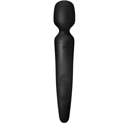 SATISFYER - WAND ERLAND MASSAGGIATORE VIBRANTE NERO - SATISFYER WAND | Lingerie Harness Boutique
