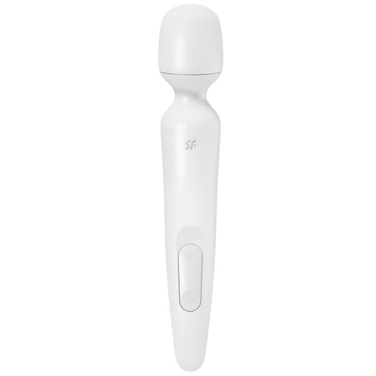 SATISFYER - BACCHETTA ERLAND MASSAGGIATORE VIBRANTE BIANCO - SATISFYER WAND | Lingerie Harness Boutique