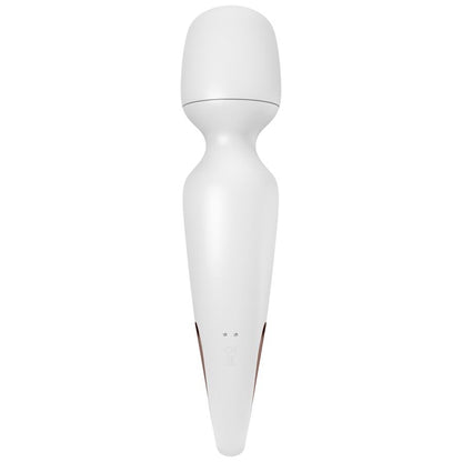 SATISFYER - BACCHETTA ERLAND MASSAGGIATORE VIBRANTE BIANCO - SATISFYER WAND | Lingerie Harness Boutique