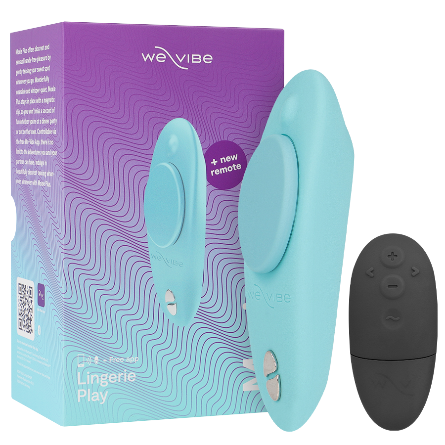 WE-VIBE - MOXIE + VIBRATORE CLITORALE AQUA - WE-VIBE | Lingerie Harness Boutique