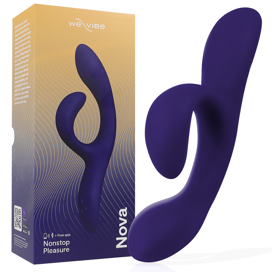 WE-VIBE - VIBRATORE NOVA 3 RABBIT BLU NOTTE - WE-VIBE | Lingerie Harness Boutique