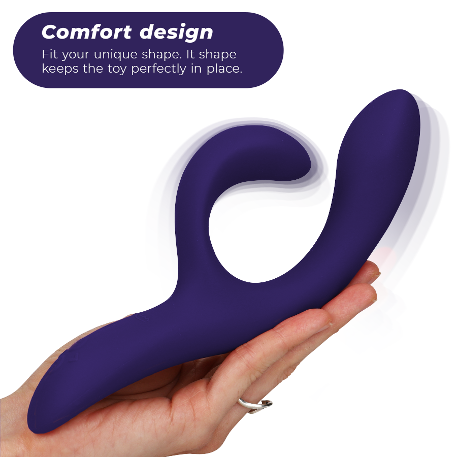 WE-VIBE - VIBRATORE NOVA 3 RABBIT BLU NOTTE - WE-VIBE | Lingerie Harness Boutique