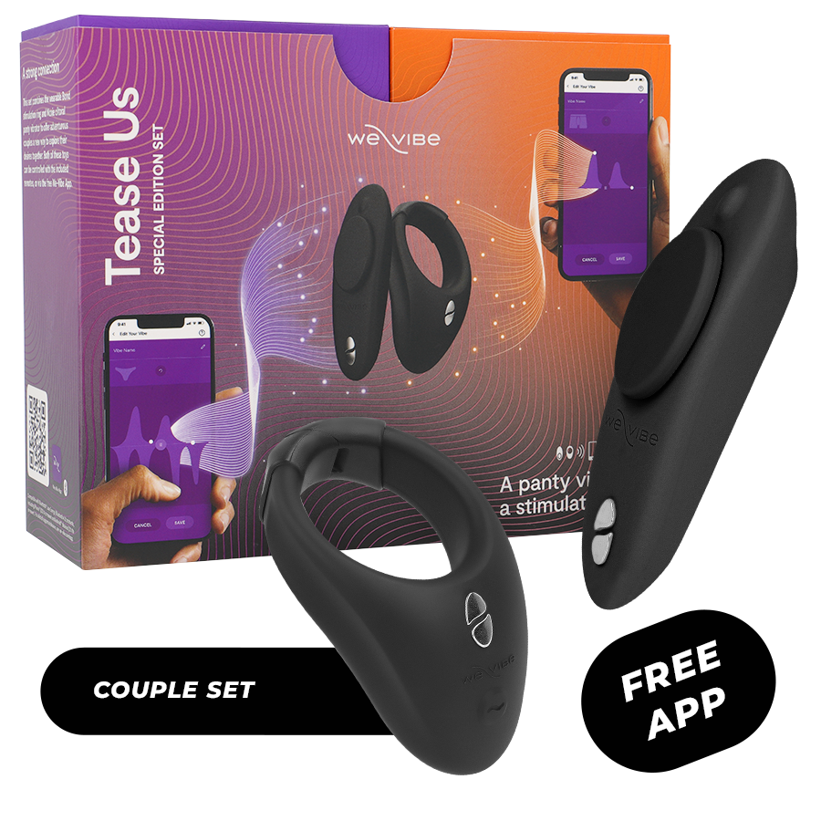 WE-VIBE - TEASE US SET BOND + MOXIE - WE-VIBE | Lingerie Harness Boutique