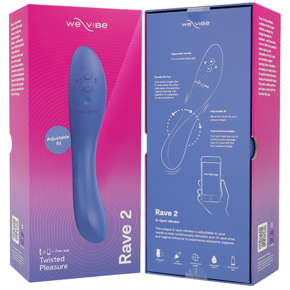 WE-VIBE - RAVE 2 VIBRATORE G-SPOT ROSA - WE-VIBE | Lingerie Harness Boutique