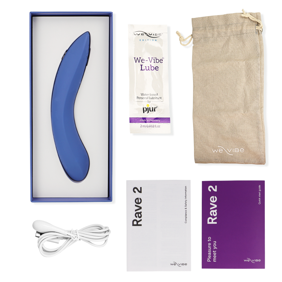 WE-VIBE - RAVE 2 VIBRATORE G-SPOT ROSA - WE-VIBE | Lingerie Harness Boutique