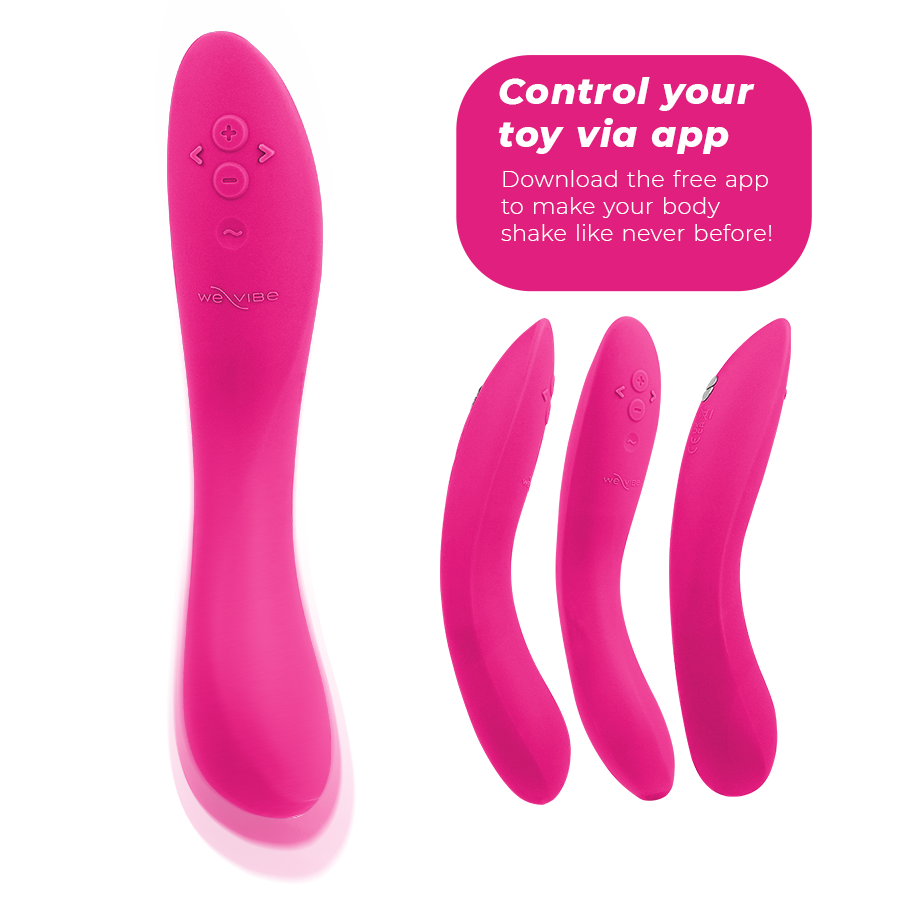 WE-VIBE - RAVE 2 VIBRATORE G-SPOT ROSA - WE-VIBE | Lingerie Harness Boutique