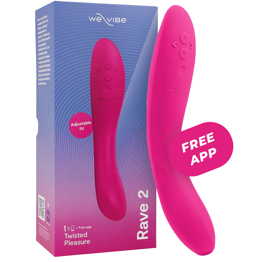 WE-VIBE - RAVE 2 VIBRATORE G-SPOT ROSA - WE-VIBE | Lingerie Harness Boutique