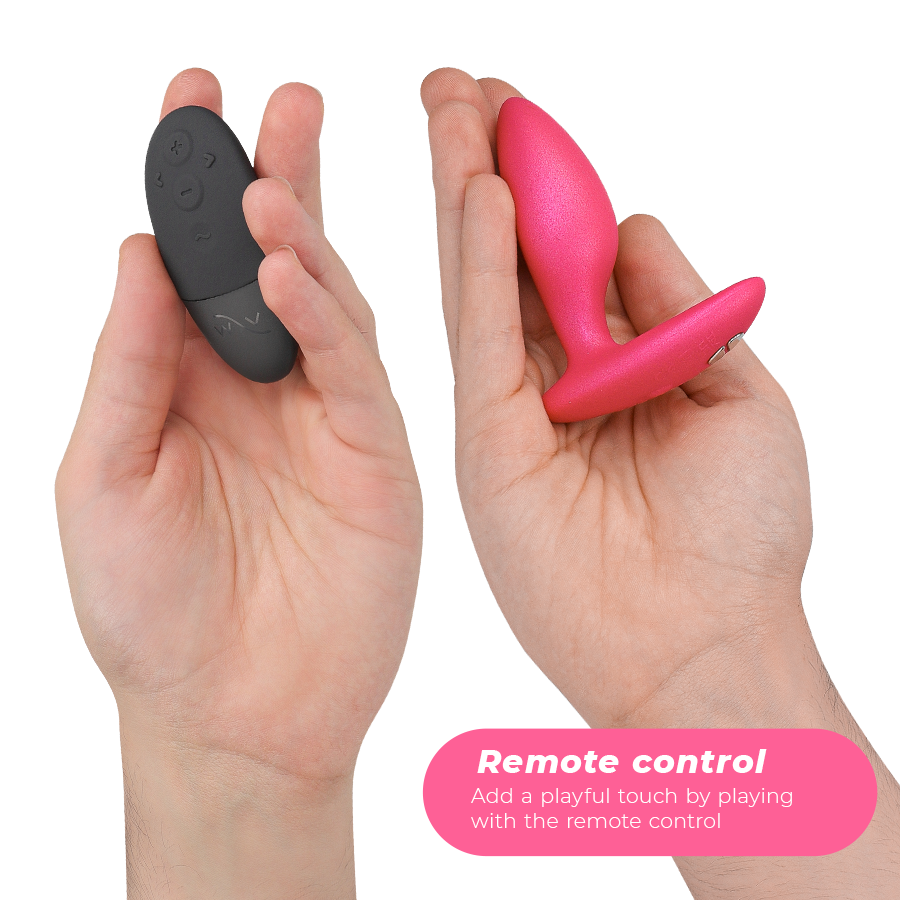 WE-VIBE - DITTO+ VIBRATORE PLUG ANALE NERO - WE-VIBE | Lingerie Harness Boutique