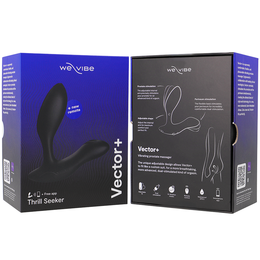 WE-VIBE - DITTO+ VIBRATORE PLUG ANALE NERO - WE-VIBE | Lingerie Harness Boutique