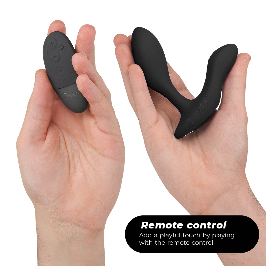 WE-VIBE - DITTO+ VIBRATORE PLUG ANALE NERO - WE-VIBE | Lingerie Harness Boutique